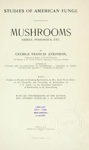 Studies of American fungi by George Francis Atkinson