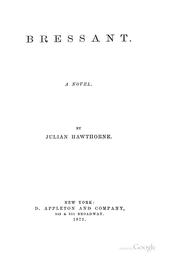 Cover of: Bressant by Julian Hawthorne