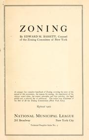 Cover of: Zoning