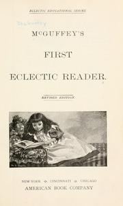 Cover of: McGuffey's first eclectic reader.