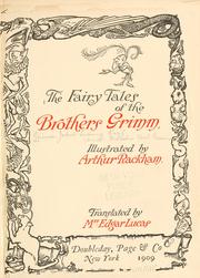 Cover of: The Fairy Tales of the Brothers Grimm