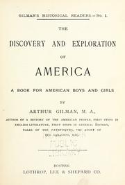 Discovery and exploration of America by Arthur Gilman