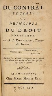 jean jacques rousseau the social contract 1762