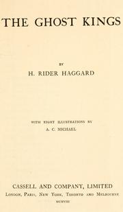 Cover of: The ghost kings by H. Rider Haggard