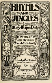 Cover of: Rhymes and jingles by Mary Mapes Dodge