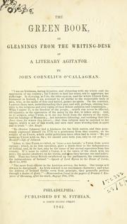 The green book by John Cornelius O'Callaghan