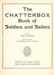 Cover of: The chatterbox book of soldiers and sailors