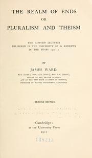 Cover of: The realm of ends by Ward, James, Ward, James