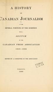 A history of Canadian journalism