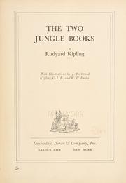 Cover of: The  two jungle books by Rudyard Kipling