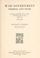 Cover of: War government, federal and state, in Massachusetts, New York, Pennsylvania and Indiana, 1861-1865