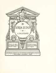 Cover of: Seria ludo