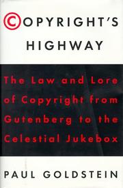 Cover of: Copyright's highway