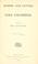 Cover of: Memoir and letters of Sara Coleridge.