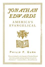 Cover of: Jonathan Edwards by Philip F. Gura