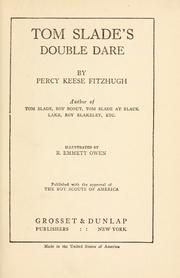 Cover of: Tom Slade's double dare