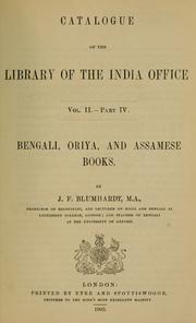 Catalogue of the Library of the India Office by Great Britain. India Office. Library.