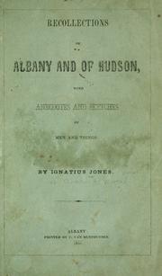 Random recollections of Albany by Worth, Gorham A.