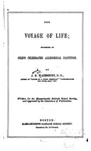 Cover of: The voyage of life by J. B. Waterbury, J. B. Waterbury