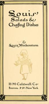 Cover of: Louis' salads & chafing dishes by Louis Muckensturm