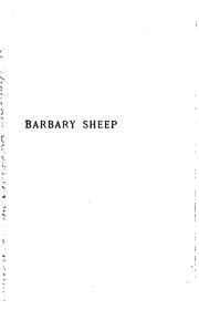 Cover of: Barbary sheep by Robert Smythe Hichens