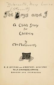 Cover of: The boys and I by Mary Louisa Molesworth