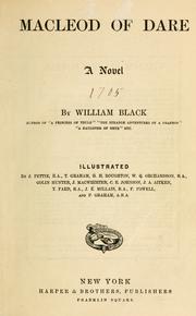 Cover of: Macleod of Dare by William Black