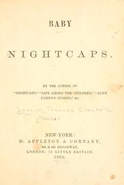 Cover of: Baby nightcaps