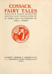 Cover of: Cossack fairy tales and folk tales by R. Nisbet Bain