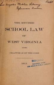 Laws, etc by West Virginia.