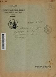 Cover of: Contributions ©Ła la flore algologique de la Tripolitaine et de la Cyr©Øena©·ique