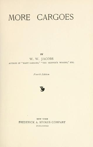 More cargoes by W. W. Jacobs