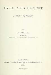 Cover of: Lyre and lancet by F. Anstey