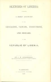 Sketches of Liberia by James Washington Lugenbeel