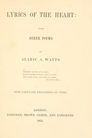 Cover of: Lyrics of the heart: with other poems.
