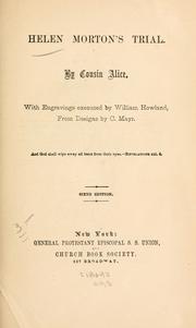 Cover of: Helen Morton's trial