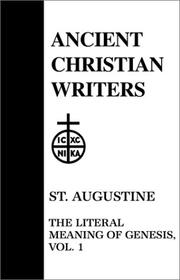Cover of: 41. St. Augustine, Vol. 1 by John Hammond Taylor