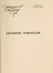 Cover of: Japanese porcelain