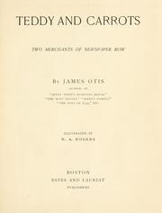 Cover of: Teddy and Carrots by James Otis Kaler