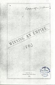 Cover of: Winning an empire. by William Coppinger