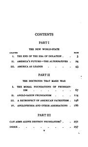 Cover of: America and the new world-state by Angell, Norman Sir