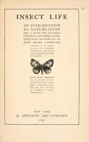 Insect life by John Henry Comstock