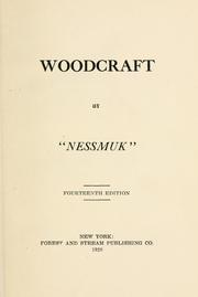 Cover of: Woodcraft by George Washington Sears