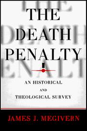 Cover of: The death penalty: an historical and theological survey