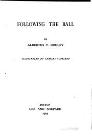 Cover of: Following the ball