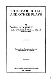Cover of: star-child, and other plays.