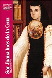 Cover of: Sor Juana Ines De La Cruz: Selected Writings (Classics of Western Spirituality)