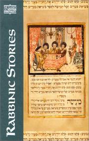 Cover of: Rabbinic Stories (Classics of Western Spirituality)