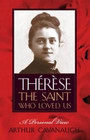 Cover of: Therese: The Saint Who Loved Us : A Personal View