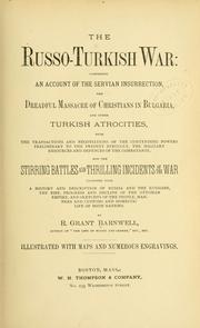 Cover of: The Russo-Turkish War by R. Grant Barnwell